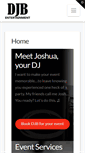 Mobile Screenshot of djb-ent.com