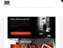 Tablet Screenshot of djb-ent.com